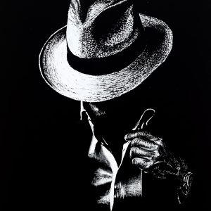 Monochrome Art - The Gaze of Midnight